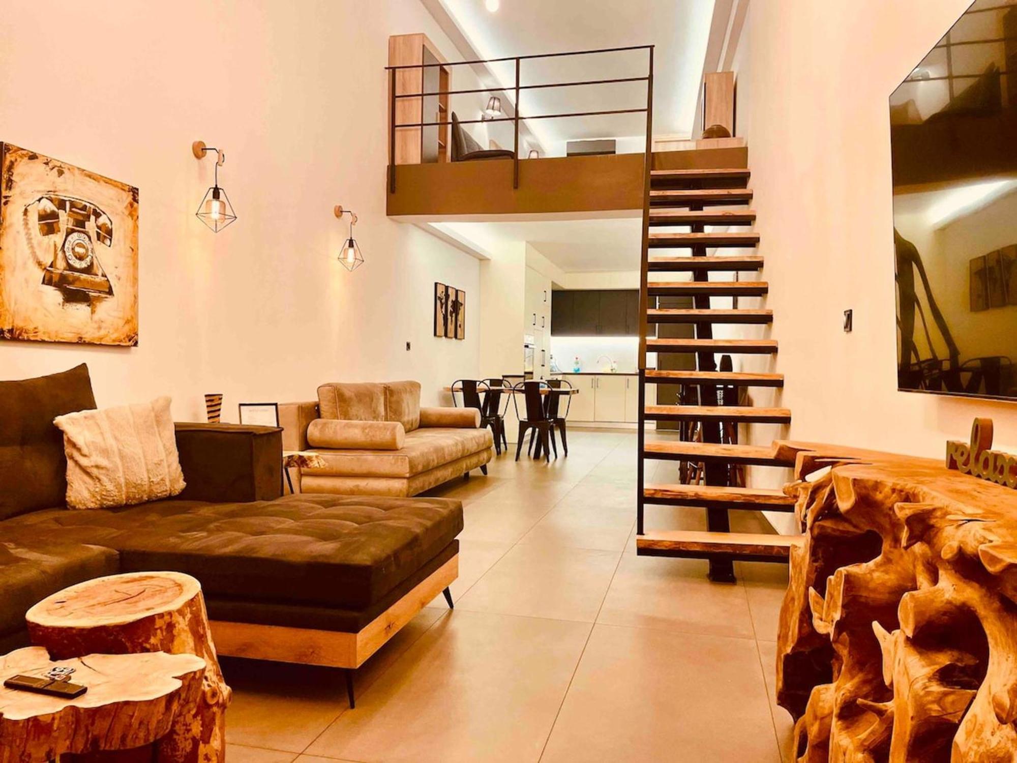 Ferienwohnung Loft Athens -Nomad Friendly # Superhost Hub# Exterior foto