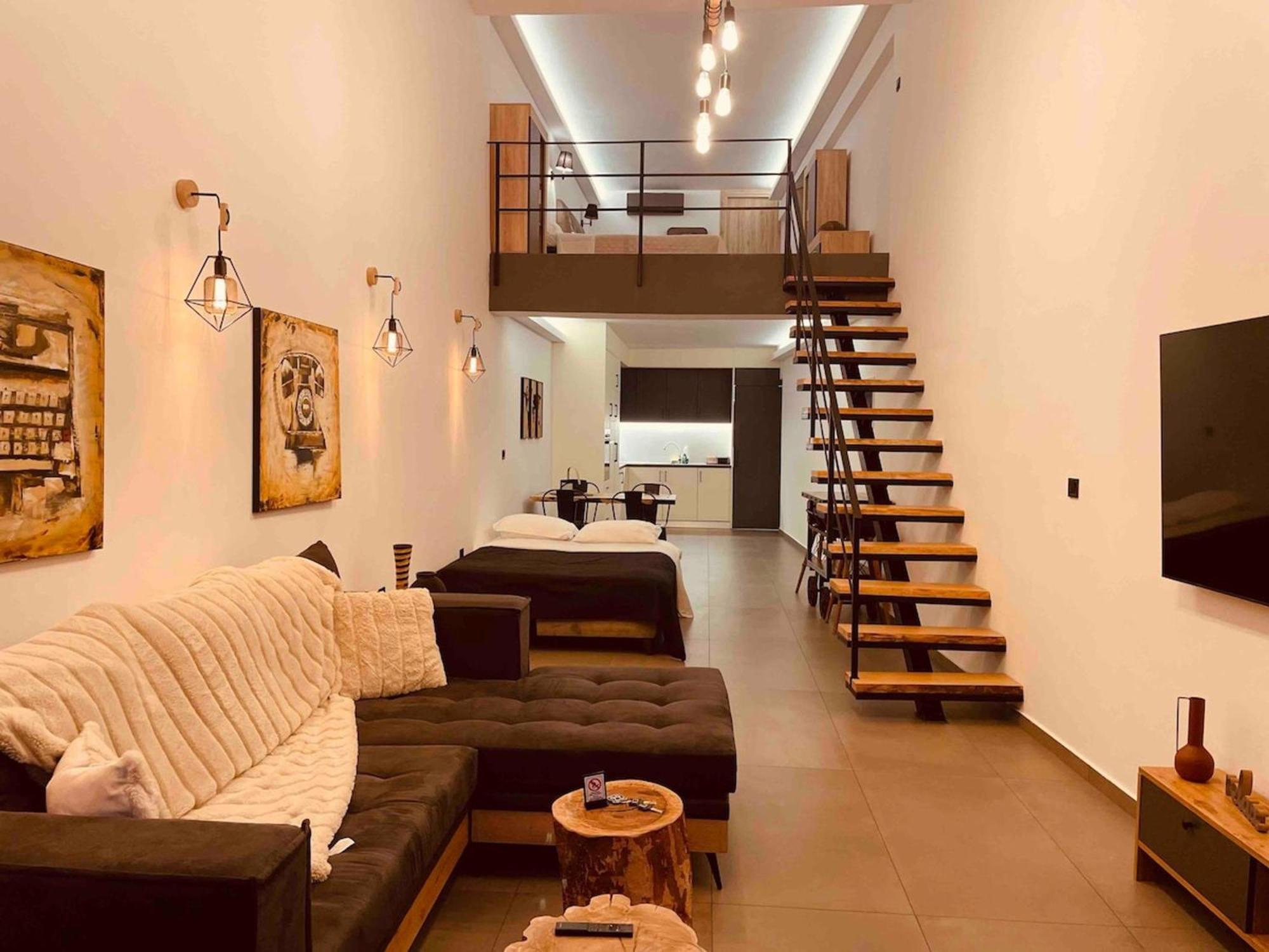 Ferienwohnung Loft Athens -Nomad Friendly # Superhost Hub# Exterior foto