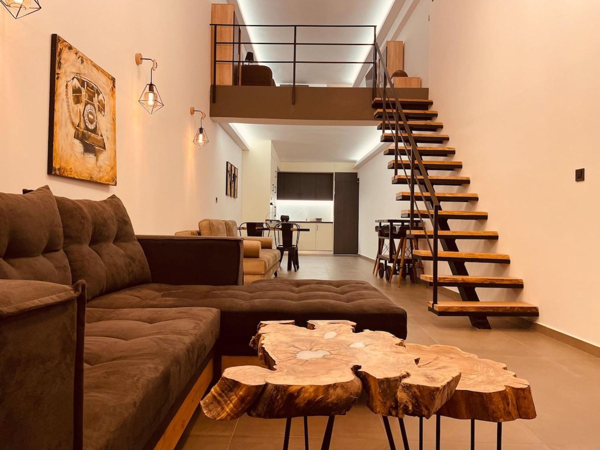 Ferienwohnung Loft Athens -Nomad Friendly # Superhost Hub# Exterior foto